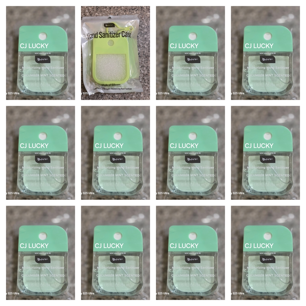 B Pure Handsanitizer 11 Pcs Cucumber Mint With 1 Casing
